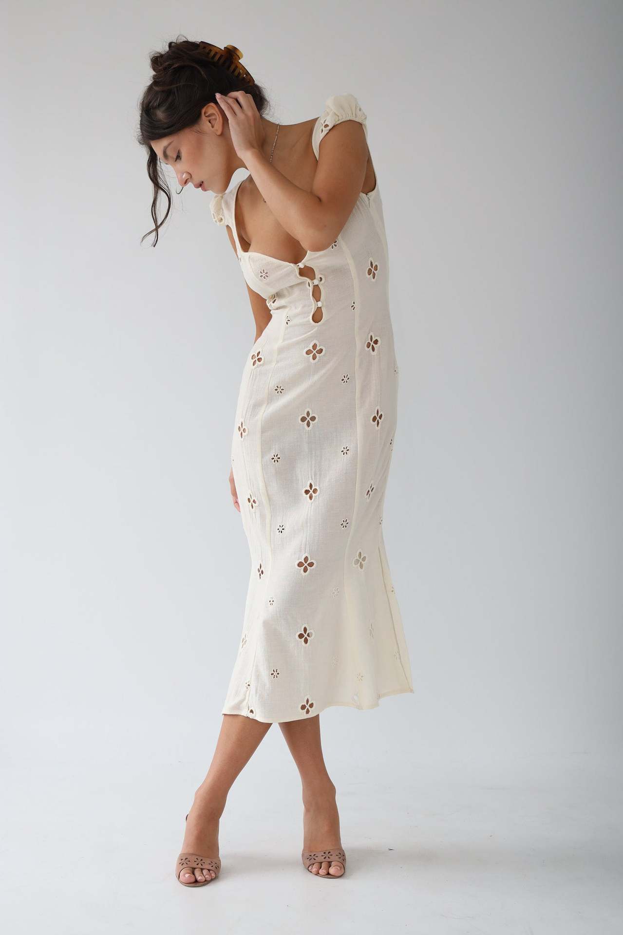 Angela | Midi-Kleid für Hochzeitsgäste Damen