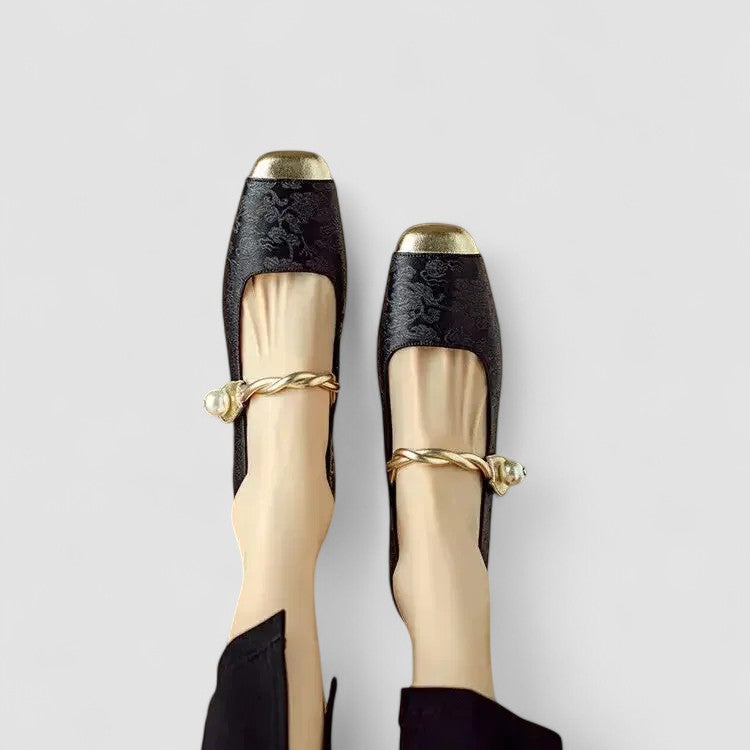 Christa | Damen Orthopädische Mary Jane Niedrig-Absatz-Schuhe