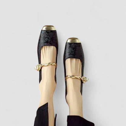 Christa | Damen Orthopädische Mary Jane Niedrig-Absatz-Schuhe