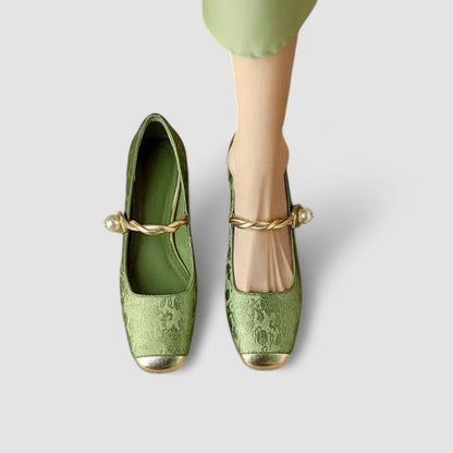 Christa | Damen Orthopädische Mary Jane Niedrig-Absatz-Schuhe