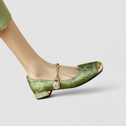 Christa | Damen Orthopädische Mary Jane Niedrig-Absatz-Schuhe