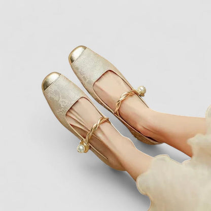 Christa | Damen Orthopädische Mary Jane Niedrig-Absatz-Schuhe