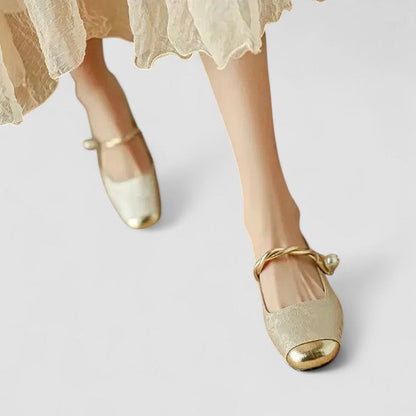 Christa | Damen Orthopädische Mary Jane Niedrig-Absatz-Schuhe
