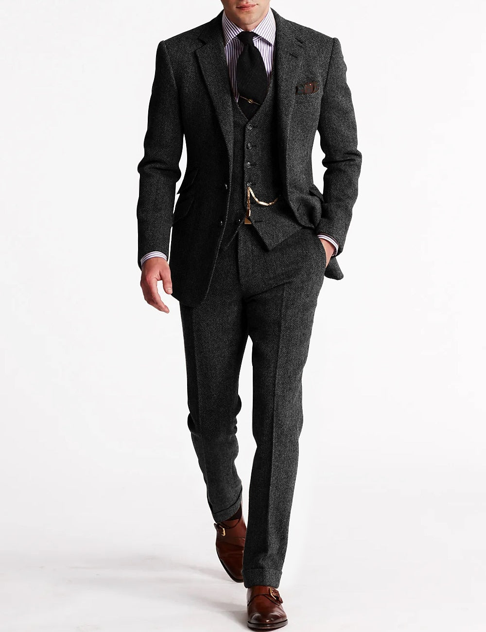 Sebastian | Herren Slim-Fit Businessanzug
