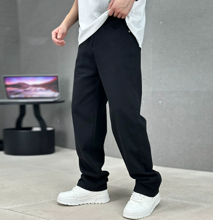 Clemens | Herren Frühlings Jeans mit weiter Passform und geradem Schnitt