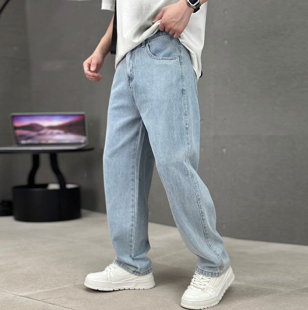 Clemens | Herren Frühlings Jeans mit weiter Passform und geradem Schnitt