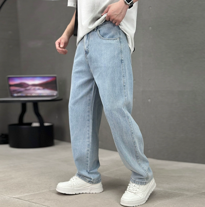 Clemens | Herren Frühlings Jeans mit weiter Passform und geradem Schnitt