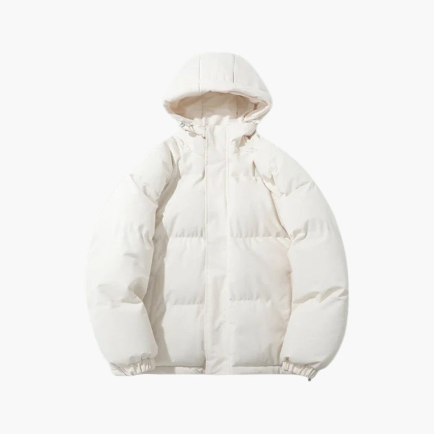 Christian | Herren Kurzer Steppmantel mit Kapuze Winterjacke
