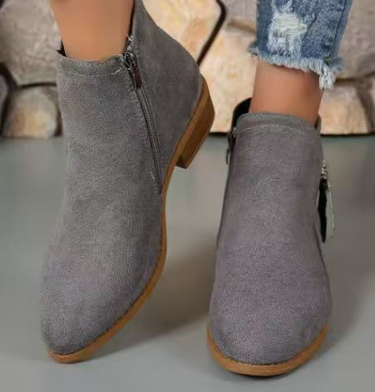 Viola | Damen Herbst Stiefeletten mit Reißverschluss