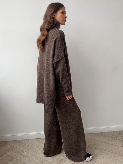 Stefanie | Damen Frühlings Oversize Zweiteiliges Set
