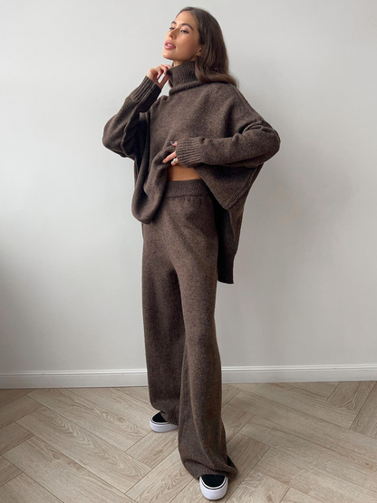 Stefanie | Damen Frühlings Oversize Zweiteiliges Set