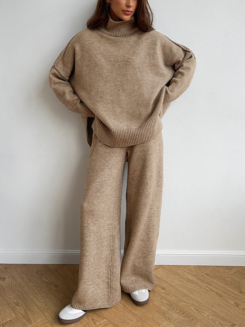 Stefanie | Damen Frühlings Oversize Zweiteiliges Set