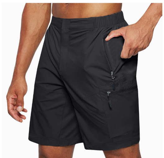 Zacharias | Herren Outdoor-Sportshorts mit Elastischem Bund