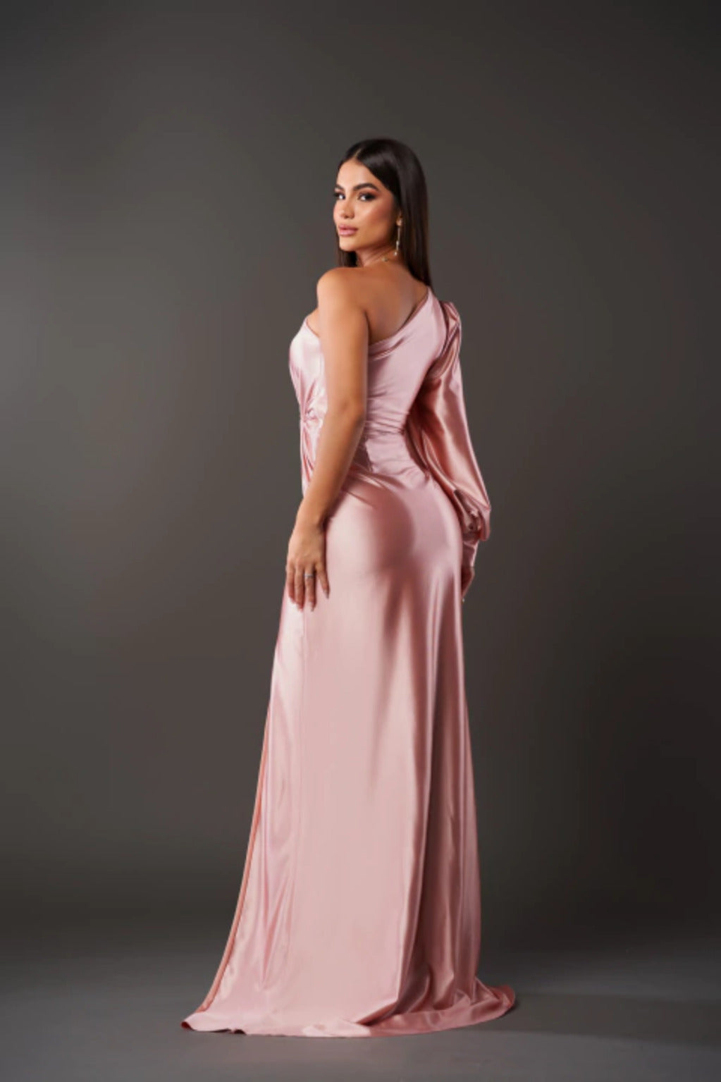 Jasmin | Damen Abendkleid mit Einem Schulterträger