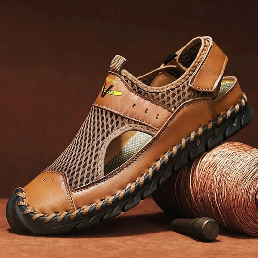 Florian | Herren Frühlings Atmungsaktive Outdoor-Sandalen