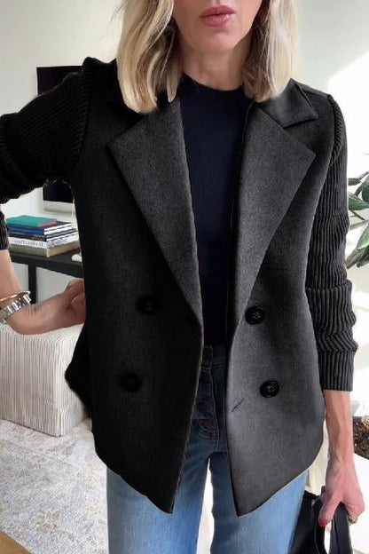 Felicia | Damen Blazer mit langen Ärmeln und Knopfleiste vorne