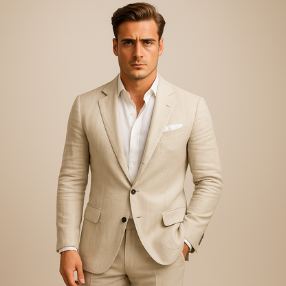 Reinhard | Herren Frühjahrs Leichter Freizeit-Blazer