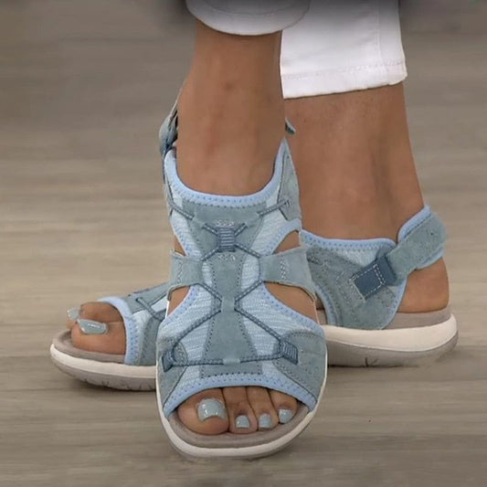Lara | Damen Verstellbare Riemen Lässige Walking-Sandalen
