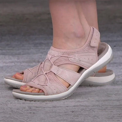 Lara | Damen Verstellbare Riemen Lässige Walking-Sandalen