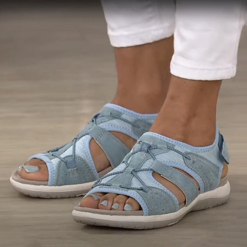 Lara | Damen Verstellbare Riemen Lässige Walking-Sandalen