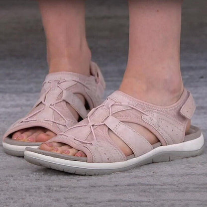 Lara | Damen Verstellbare Riemen Lässige Walking-Sandalen