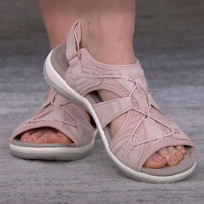 Lara | Damen Verstellbare Riemen Lässige Walking-Sandalen