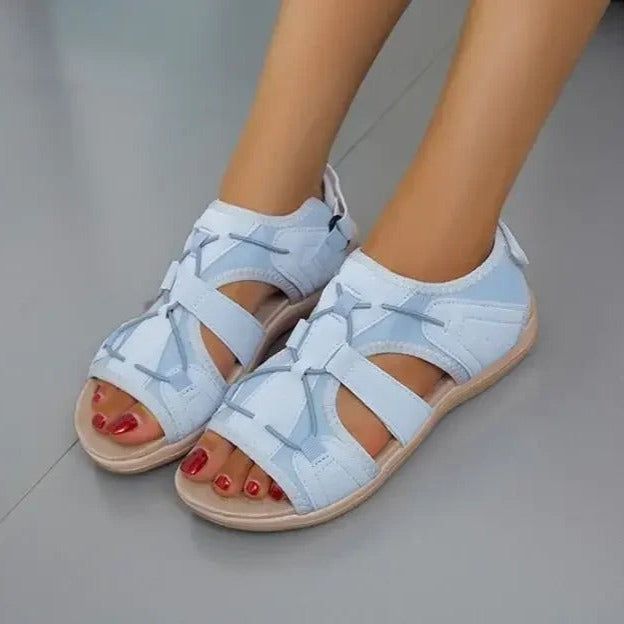 Lara | Damen Verstellbare Riemen Lässige Walking-Sandalen
