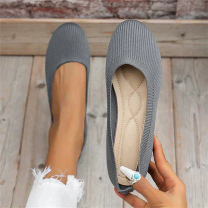 Anja | Damen Frühlings Bequeme Ballerinas