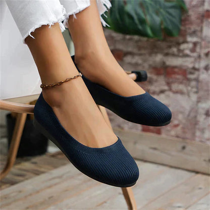 Anja | Damen Frühlings Bequeme Ballerinas