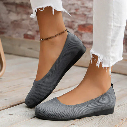 Anja | Damen Frühlings Bequeme Ballerinas