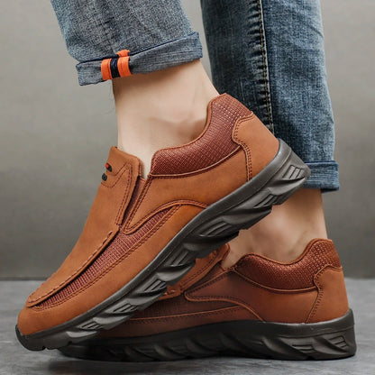 David | Herren Klassische Slip-On Freizeithalbschuhe