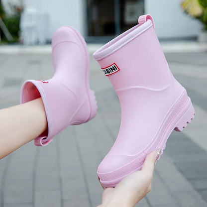 Lara | Damen Herbst Wasserfeste Stiefel bis zur Wade
