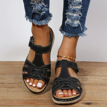Victoria | Damen Sandalen mit Verstellbarem Riemen und Hohem Tragekomfort