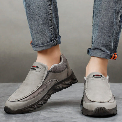 David | Herren Klassische Slip-On Freizeithalbschuhe