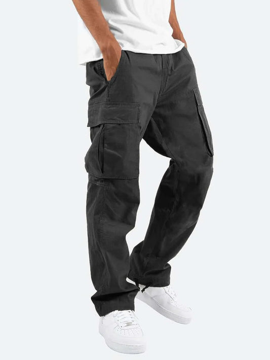 Matthias | Herren Locker sitzende Cargo-Hose mit Mehreren Taschen