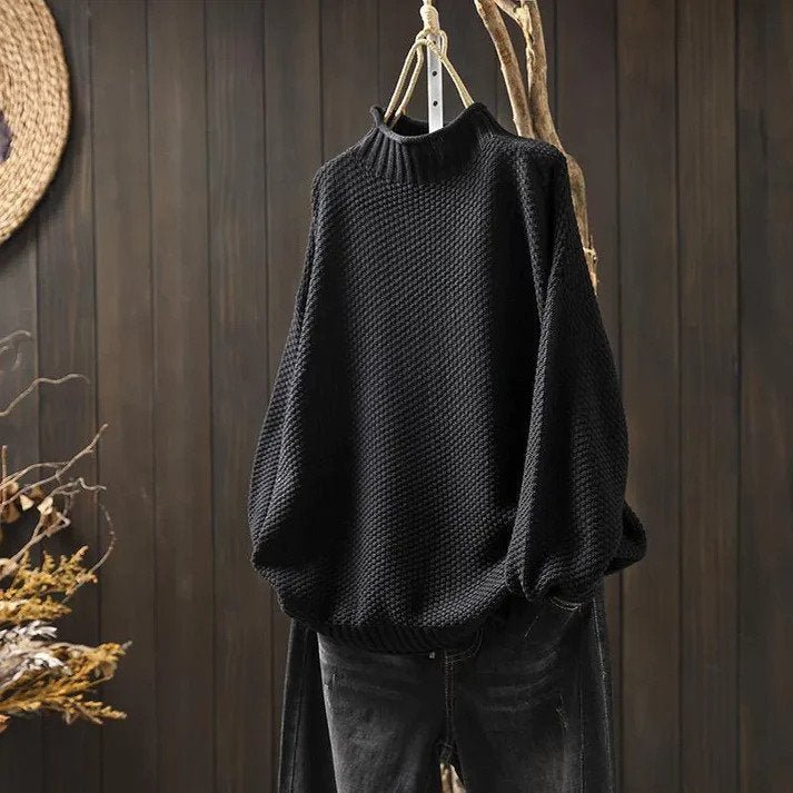Jessica | Damen Übergroßer Rollkragenpullover