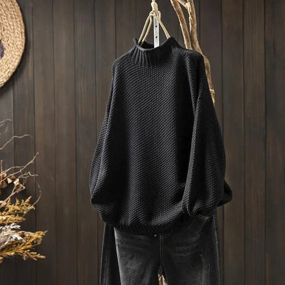 Jessica | Damen Übergroßer Rollkragenpullover