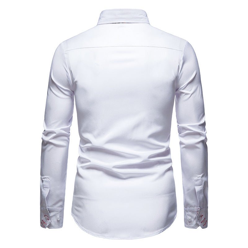 Christoph | Herren Slim-Fit Hemd mit Knopfleiste