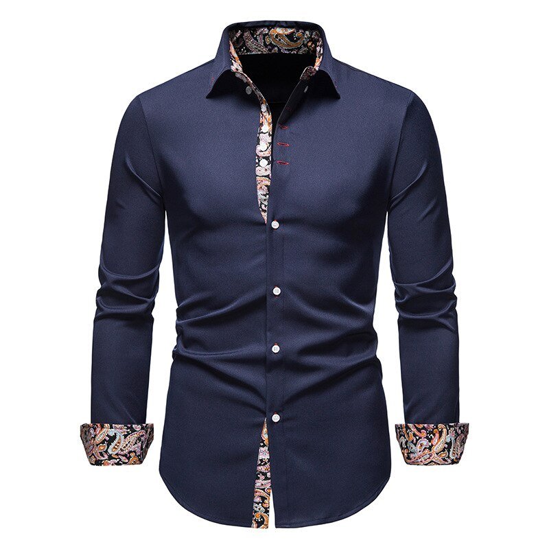 Christoph | Herren Slim-Fit Hemd mit Knopfleiste