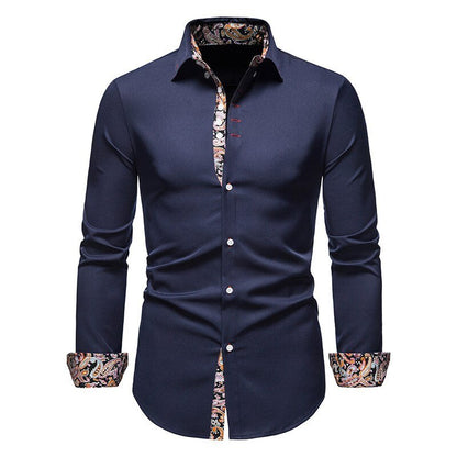 Christoph | Herren Slim-Fit Hemd mit Knopfleiste