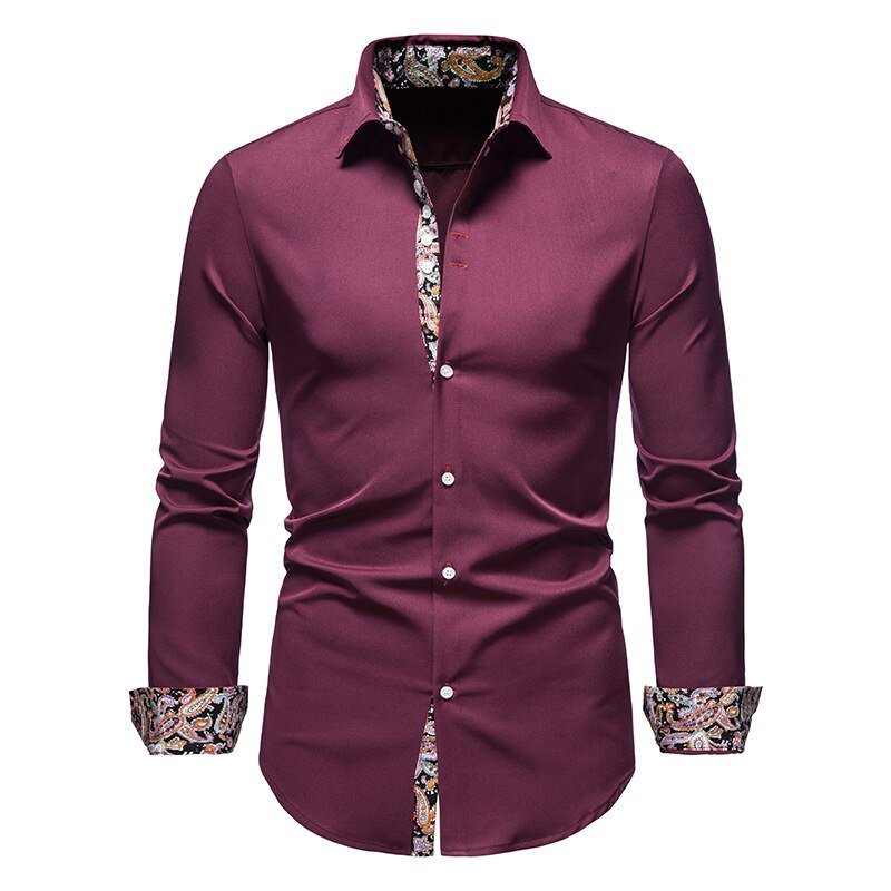 Christoph | Herren Slim-Fit Hemd mit Knopfleiste