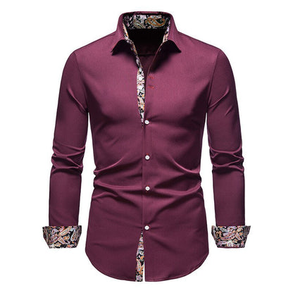 Christoph | Herren Slim-Fit Hemd mit Knopfleiste