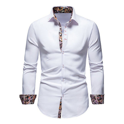 Christoph | Herren Slim-Fit Hemd mit Knopfleiste