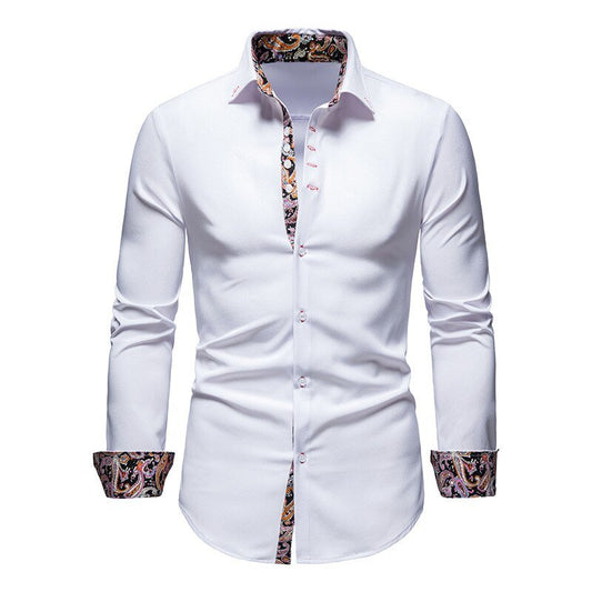 Christoph | Herren Slim-Fit Hemd mit Knopfleiste