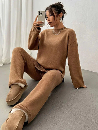 Pauline| Damen Frühlings Bequemes Relaxed Fit Set