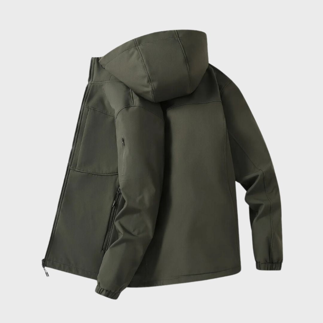 Tobias | Herren Wasserdichte Outdoor-Kapuzenjacke