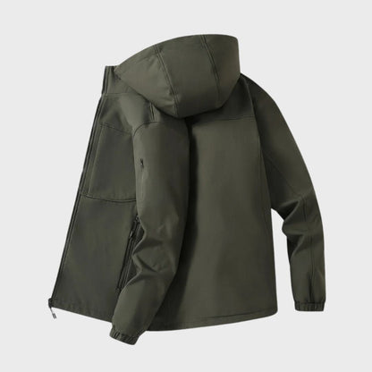 Tobias | Herren Wasserdichte Outdoor-Kapuzenjacke