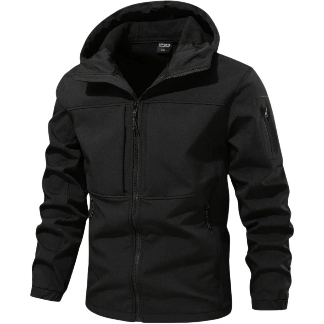 Tobias | Herren Wasserdichte Outdoor-Kapuzenjacke