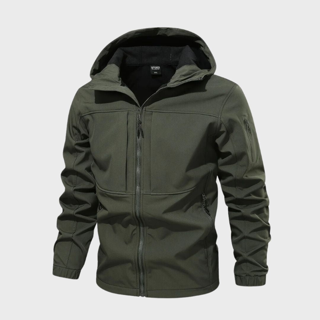 Tobias | Herren Wasserdichte Outdoor-Kapuzenjacke