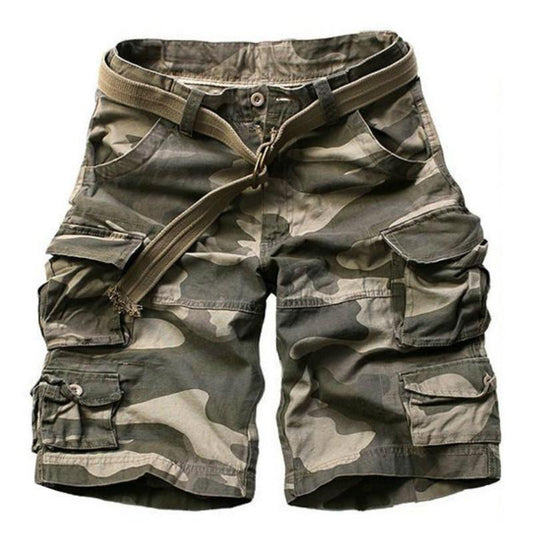 Max | Herren Robuste Utility-Style Shorts